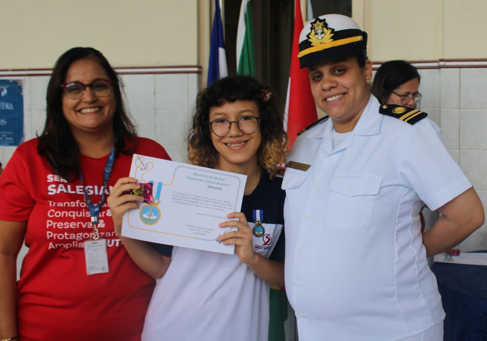 Estudantes Salesianas Destaque No Concurso De Redacao Marinha Do Brasil Rede Salesiana Brasil Rsb4